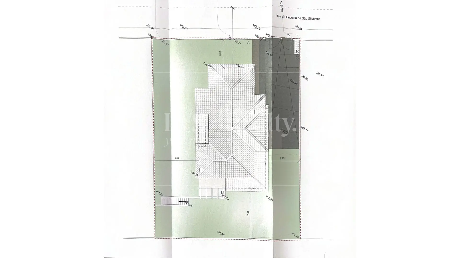 lote de terreno de uma moradia na Gradil em frafra